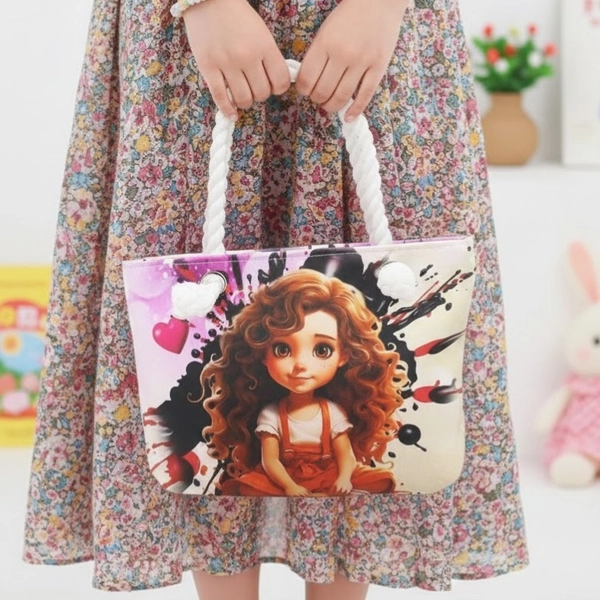 کیف دستی دخترانه مدل عروسکی